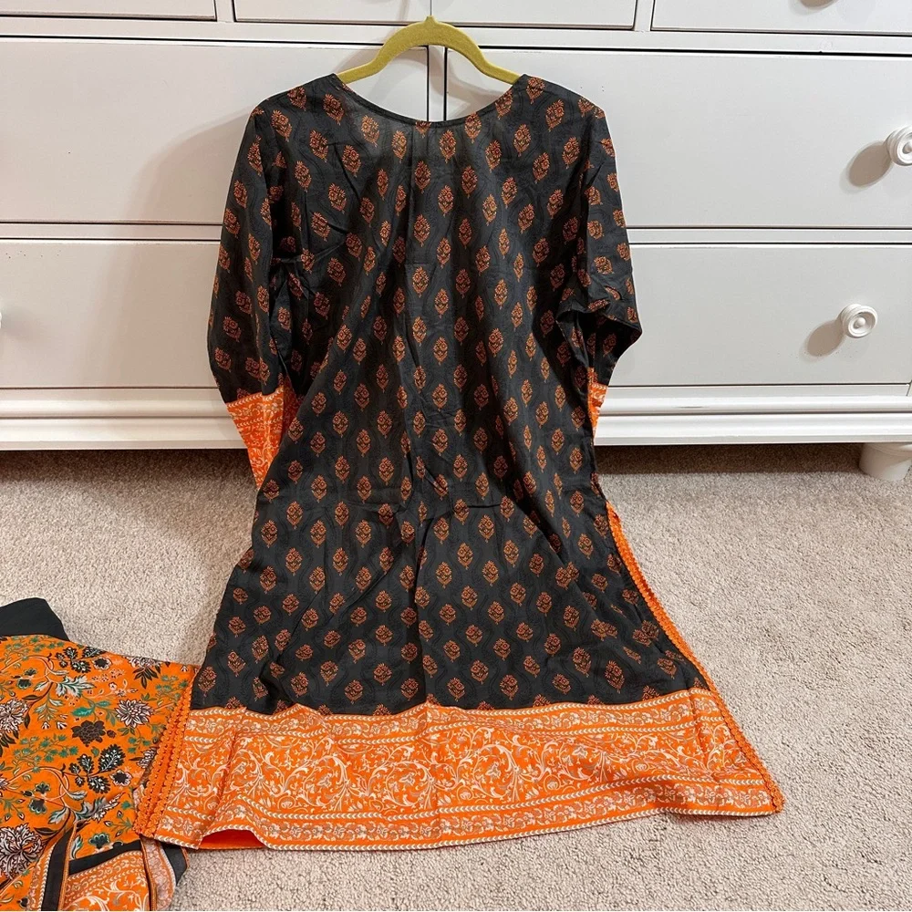 ✅Pakistani orient 3pcs printed lawn suit - Picture 4 of 7